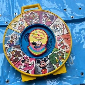 Vintage 1980s Disney Wonderful World of Color, a See ‘n Say Talking Toy